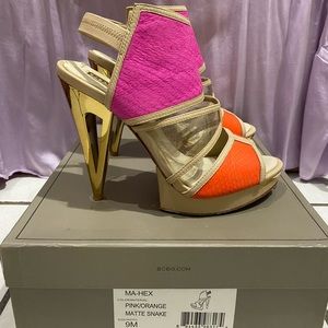BCBG Multicolored Heels